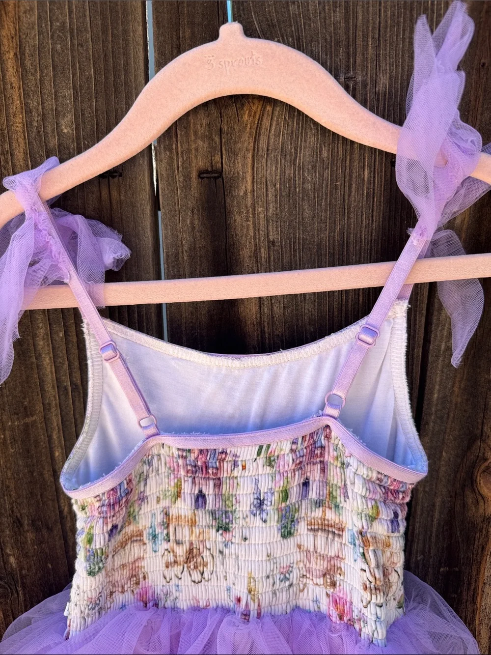 Posh Peanut Katrina Tulle Smocked Dress